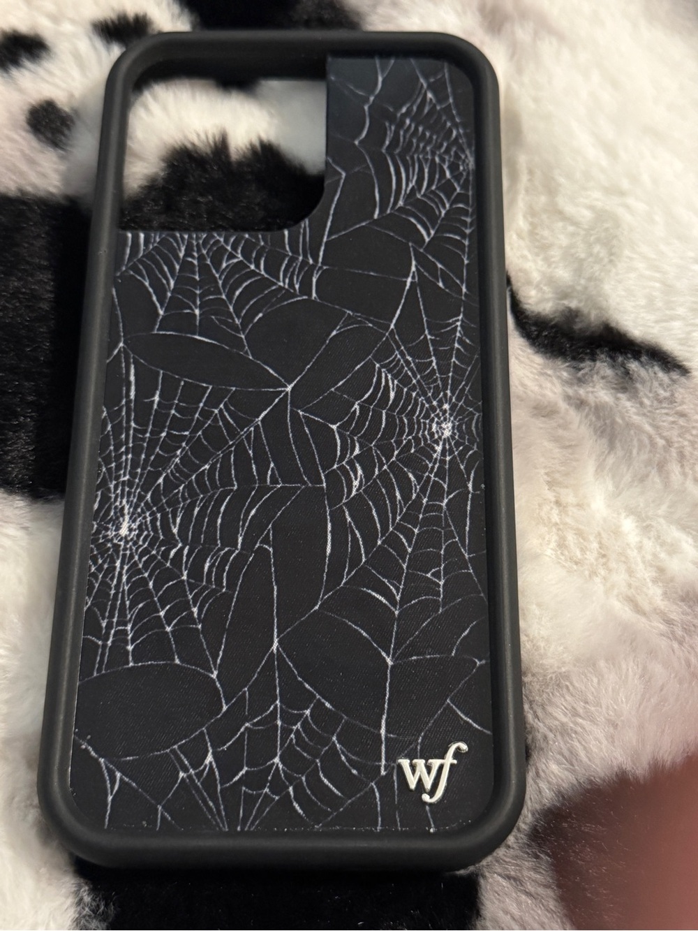 Wildflower iPhone 16 Pro Max Case - Itsy Bitsy Halloween Spider Web Case